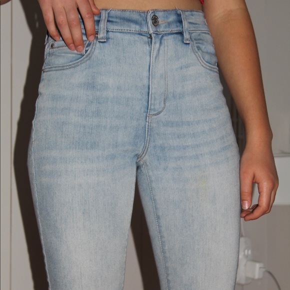 Skinny jeans bleu pâle - Picture 2 of 2